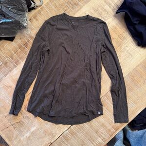 Women's Charcoal Supersoft - Longsleeve Underscrub - XS / Charcoal